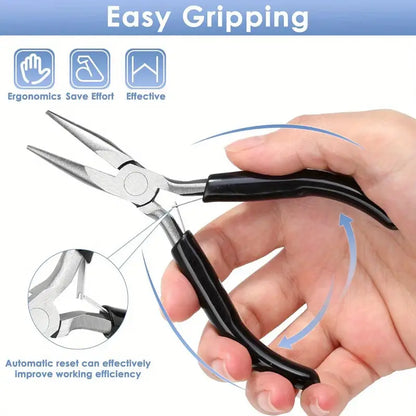 Jeweltech 5 inch ergonomic plier for DIY jewelry making